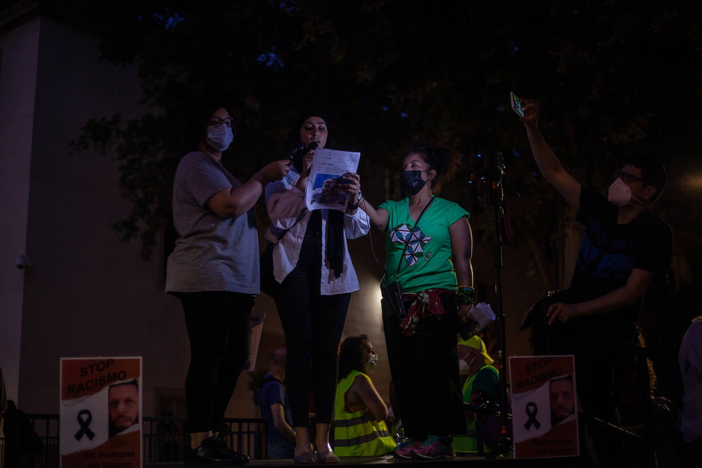 Fotos: Movilización en Murcia contra &quot;el odio, el racismo y la xenofobia&quot;