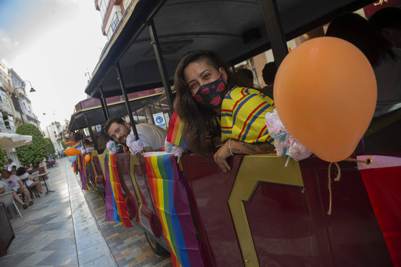 Fotos: Clamor por la Ley Integral Trans en la marcha del Orgullo en Cartagena