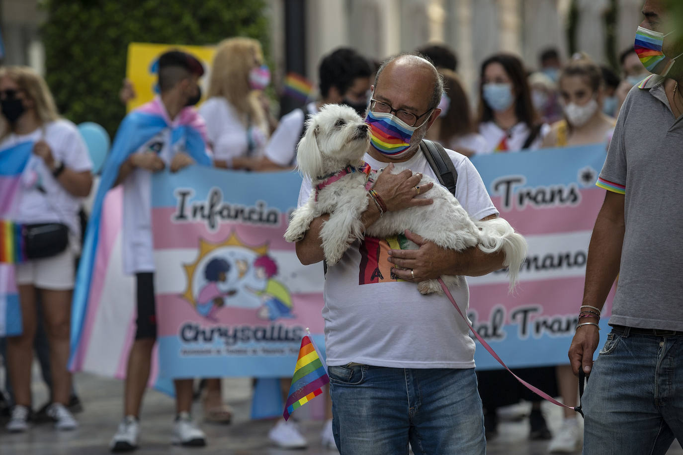 Fotos: Clamor por la Ley Integral Trans en la marcha del Orgullo en Cartagena