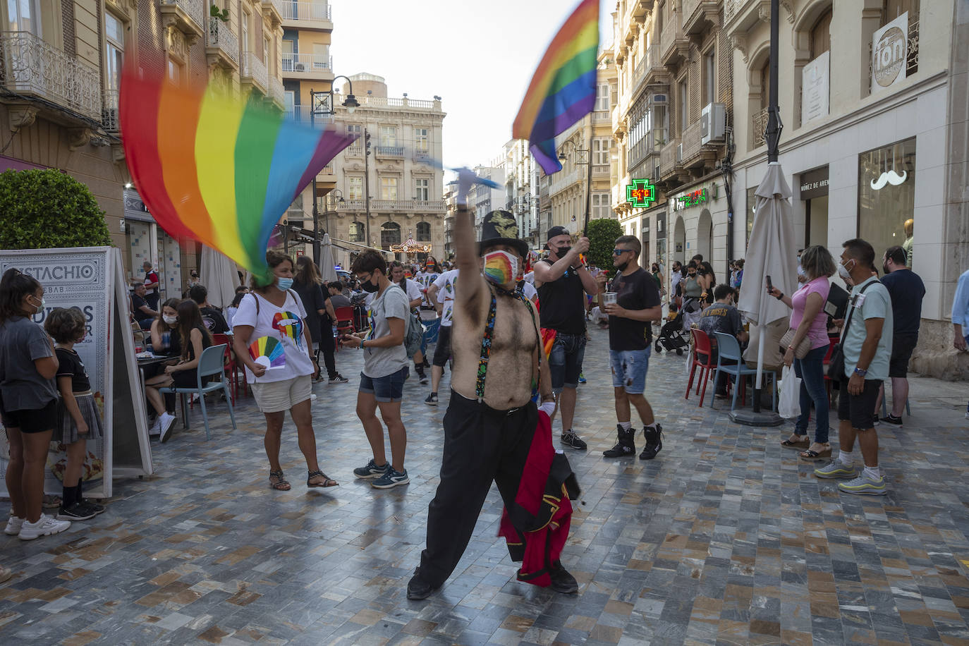 Fotos: Clamor por la Ley Integral Trans en la marcha del Orgullo en Cartagena