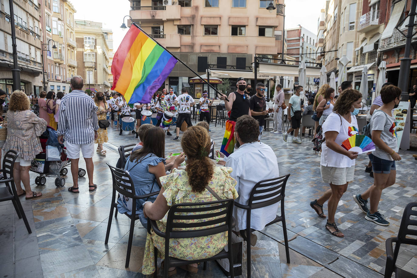 Fotos: Clamor por la Ley Integral Trans en la marcha del Orgullo en Cartagena