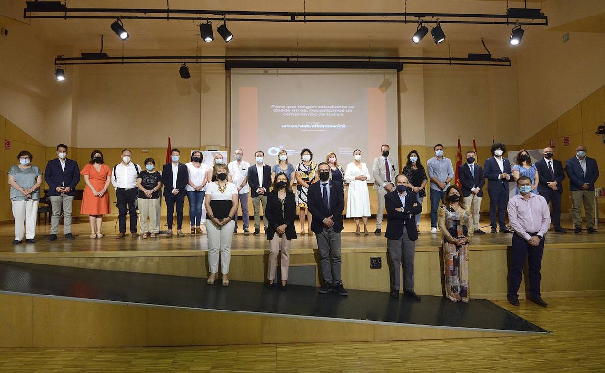 Presentación de la Oficina de Atención Social de la UMU a los ayuntamientos. 