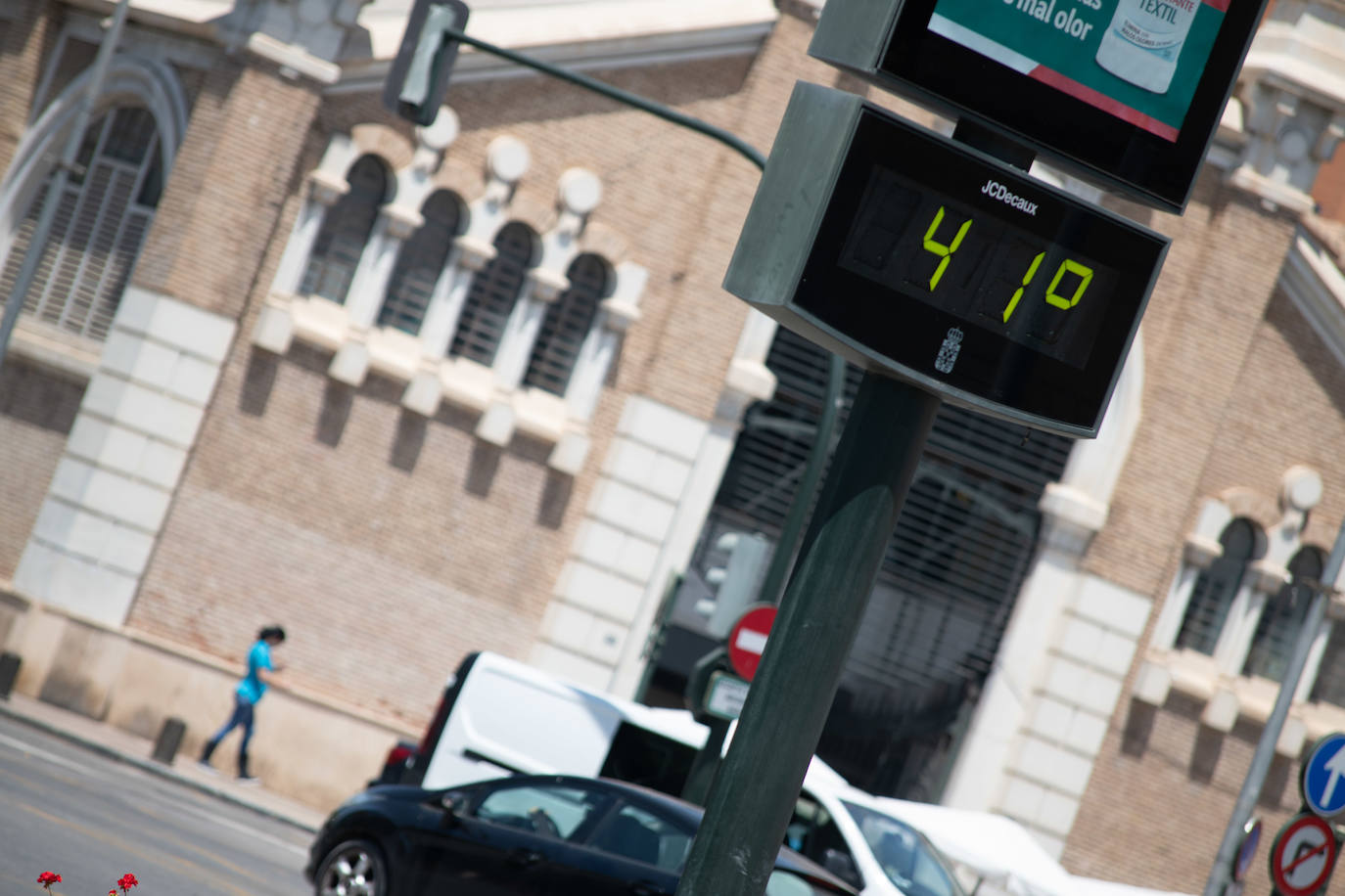 Fotos: La alerta naranja por altas temperaturas deja cifras por encima de los 40 grados en los termómetros de Murcia