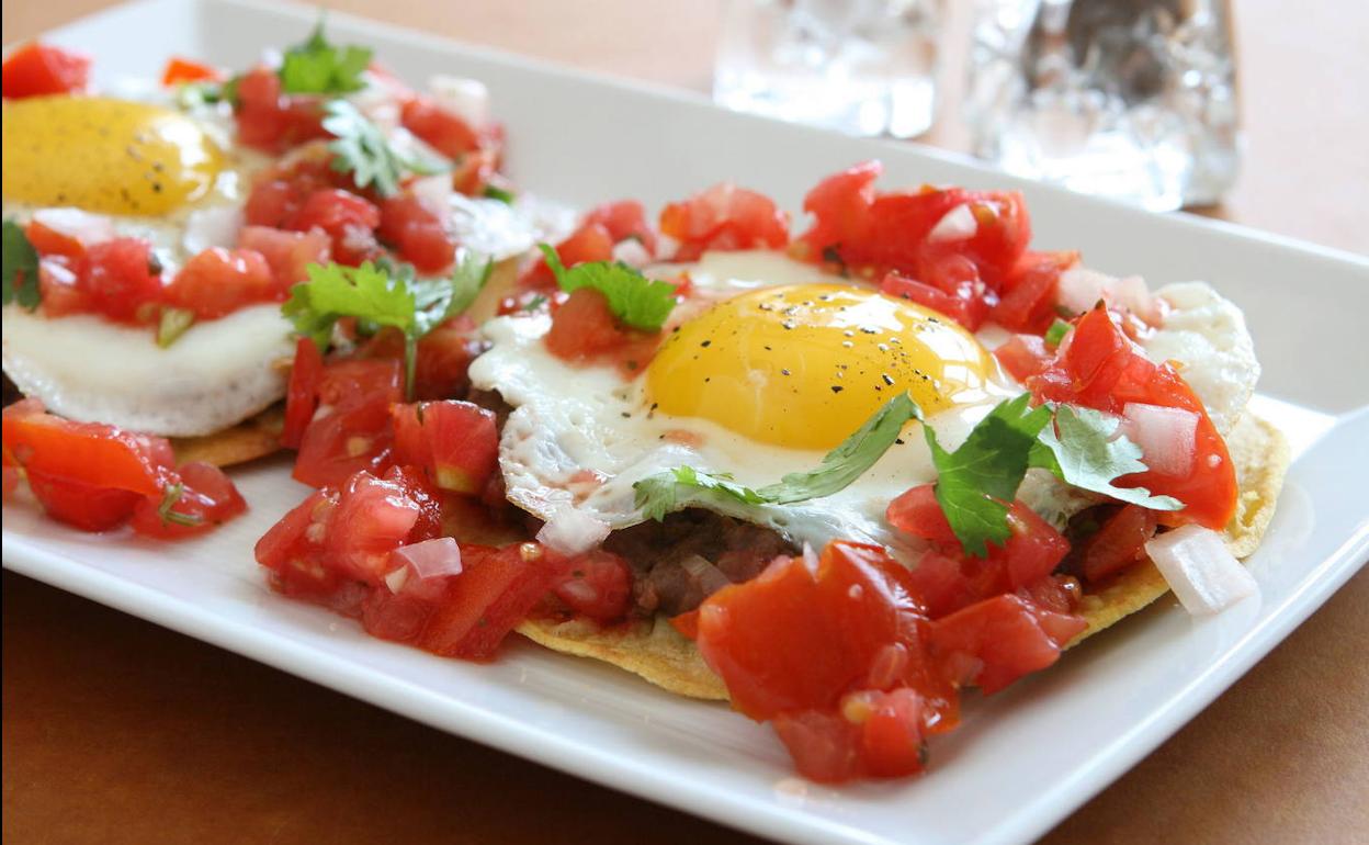 Huevos rancheros. 