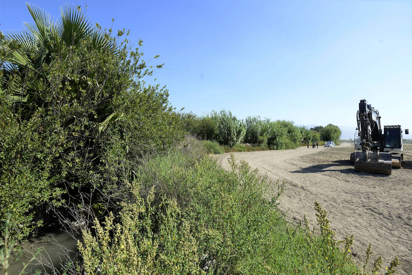 Fotos: Paralizan de forma urgente los trabajos en la acequia Pitarque en Murcia