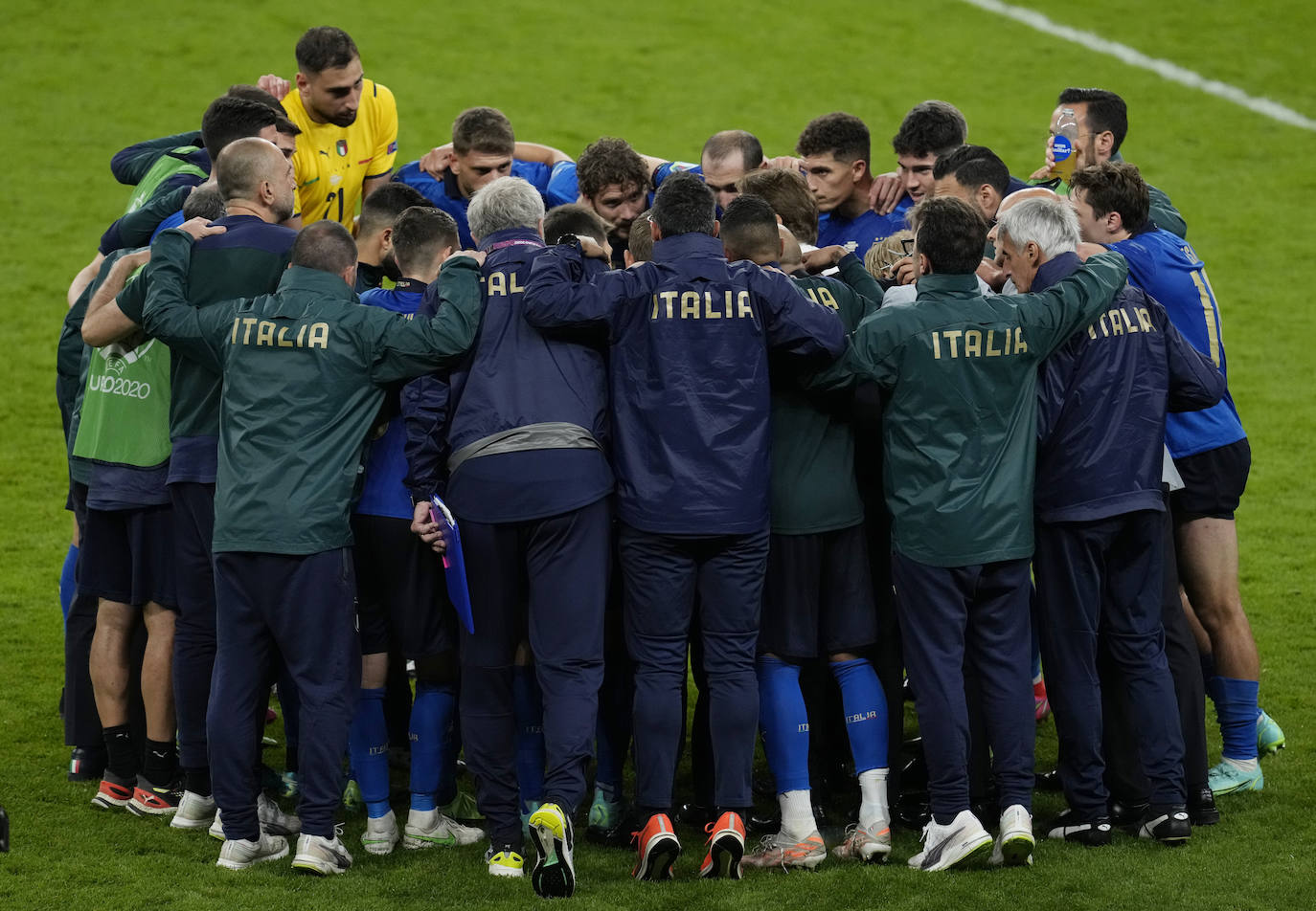 Fotos: Italia-España, en imágenes