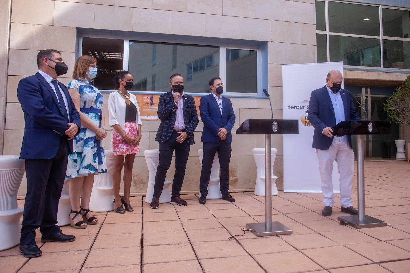 Fotos: Campaña para que las empresas opten por la ‘X solidaria’