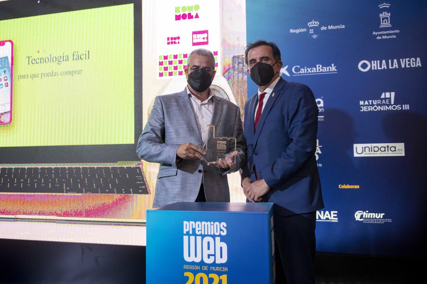 Fotos: Gala de entrega de los Premios Web de LA VERDAD