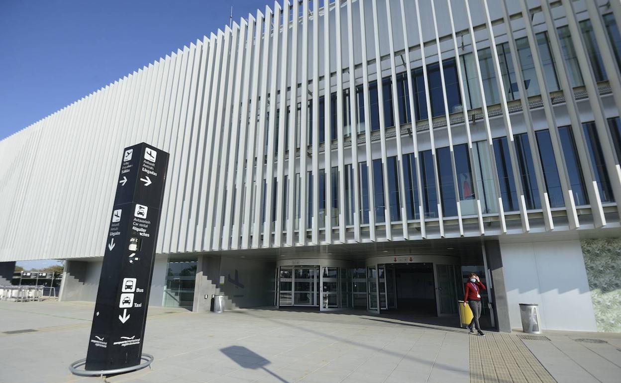 El aeropuerto de Corvera, en una imagen de archivo.