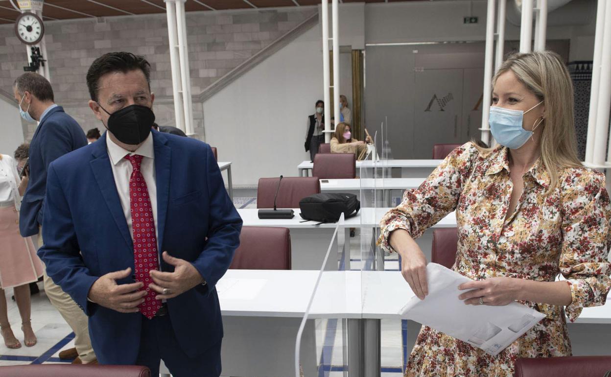 Juan José Molina y Ana Martínez Vidal.