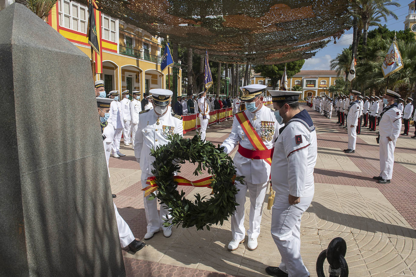 Fotos: La Armada festeja a su patrona, la Virgen del Carmen, en Cartagena