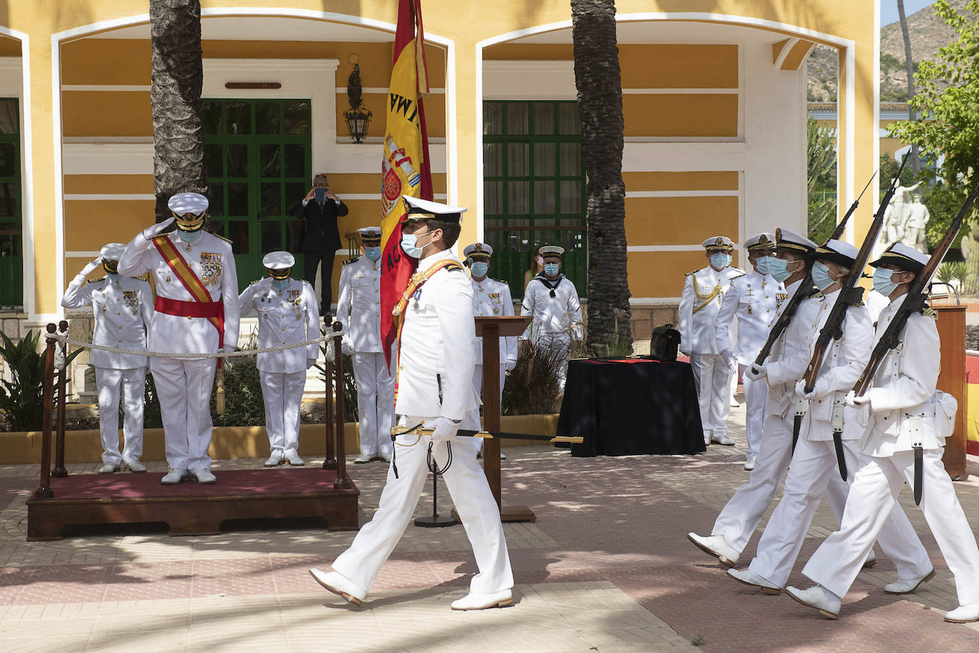 Fotos: La Armada festeja a su patrona, la Virgen del Carmen, en Cartagena