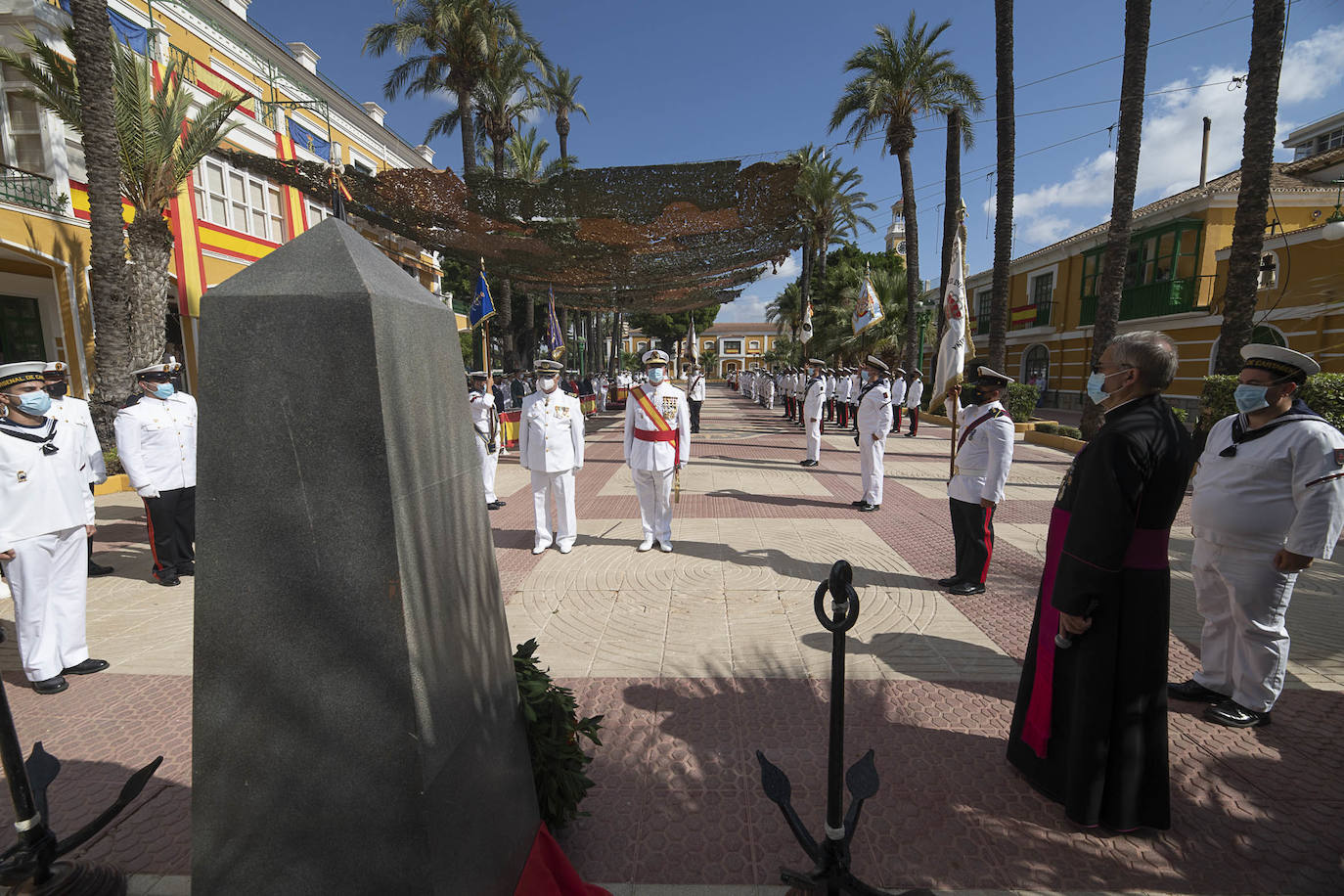 Fotos: La Armada festeja a su patrona, la Virgen del Carmen, en Cartagena