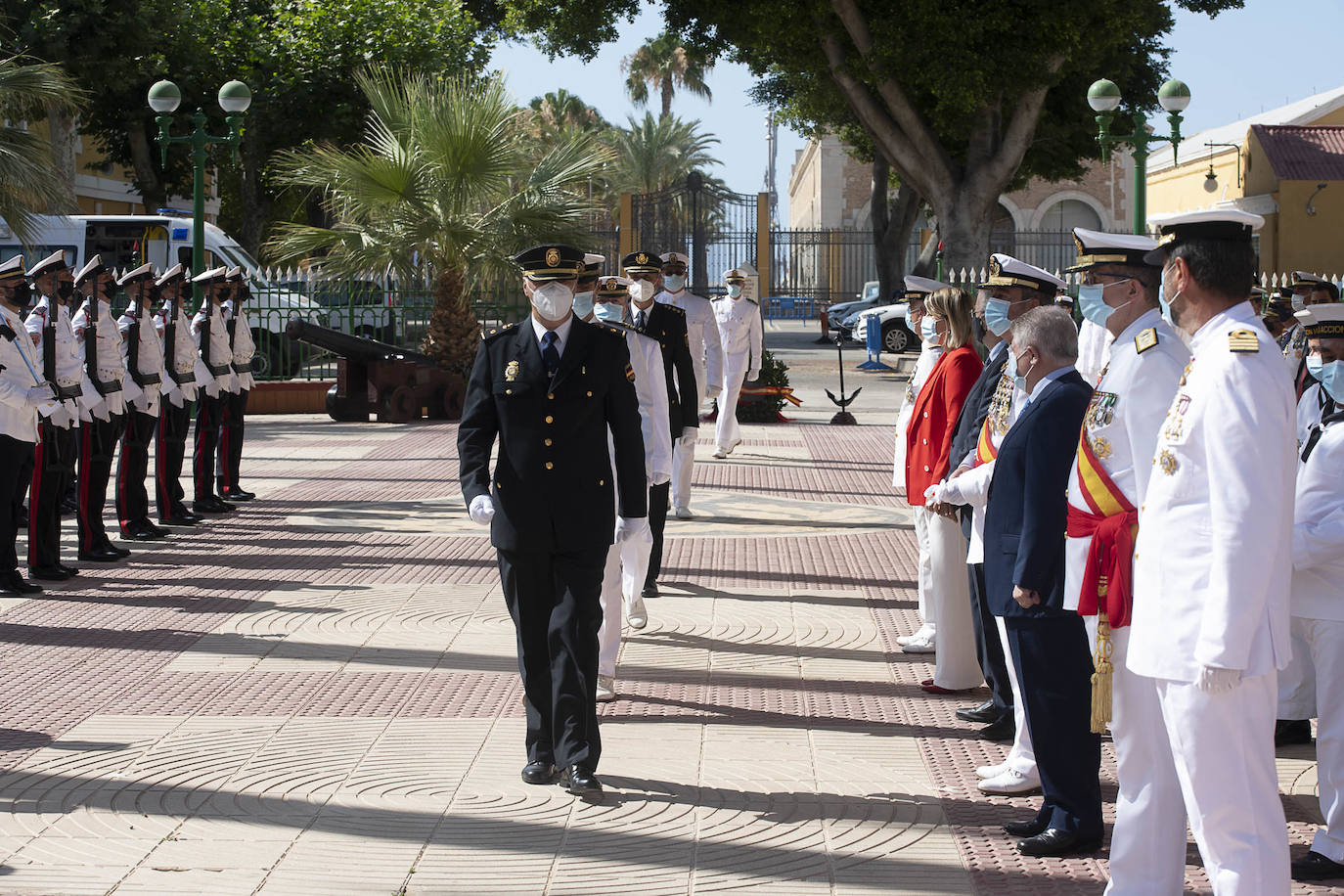 Fotos: La Armada festeja a su patrona, la Virgen del Carmen, en Cartagena