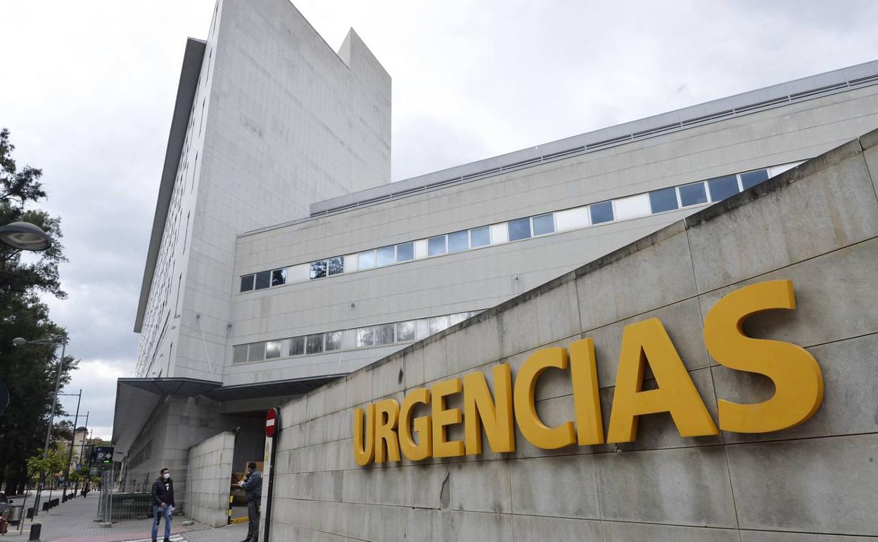 Urgencias del Hospital Reina Sofía. 