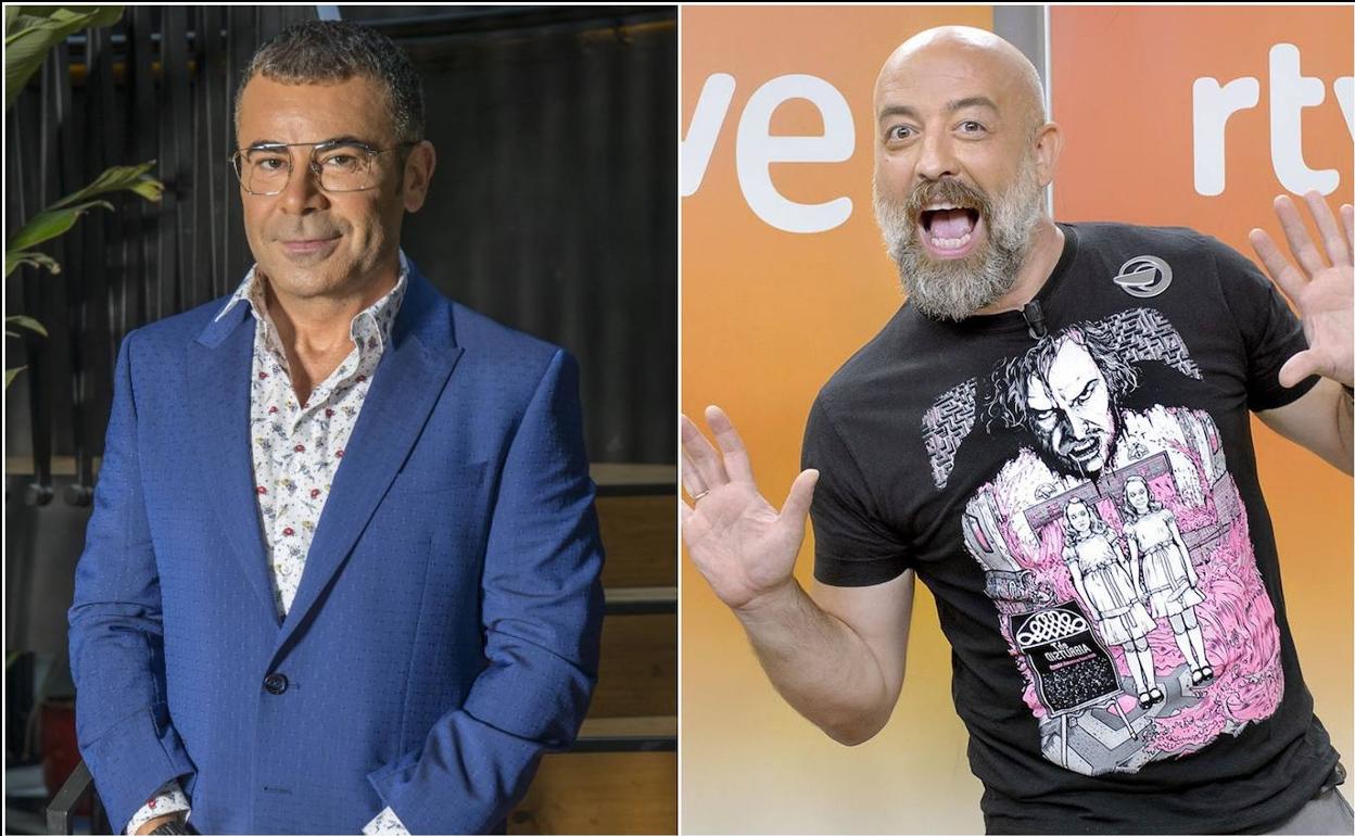 Jorge Javier Vázquez y Goyo Jiménez, en fotografías de archivo.