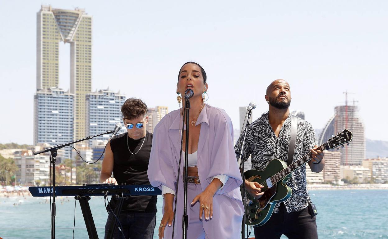 Ruth Lorenzo, durante la presentación de los planes de TVE.