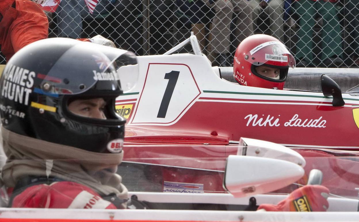 La película 'Rush' recreaba la rivalidad entre James Hunt y Niki Lauda.