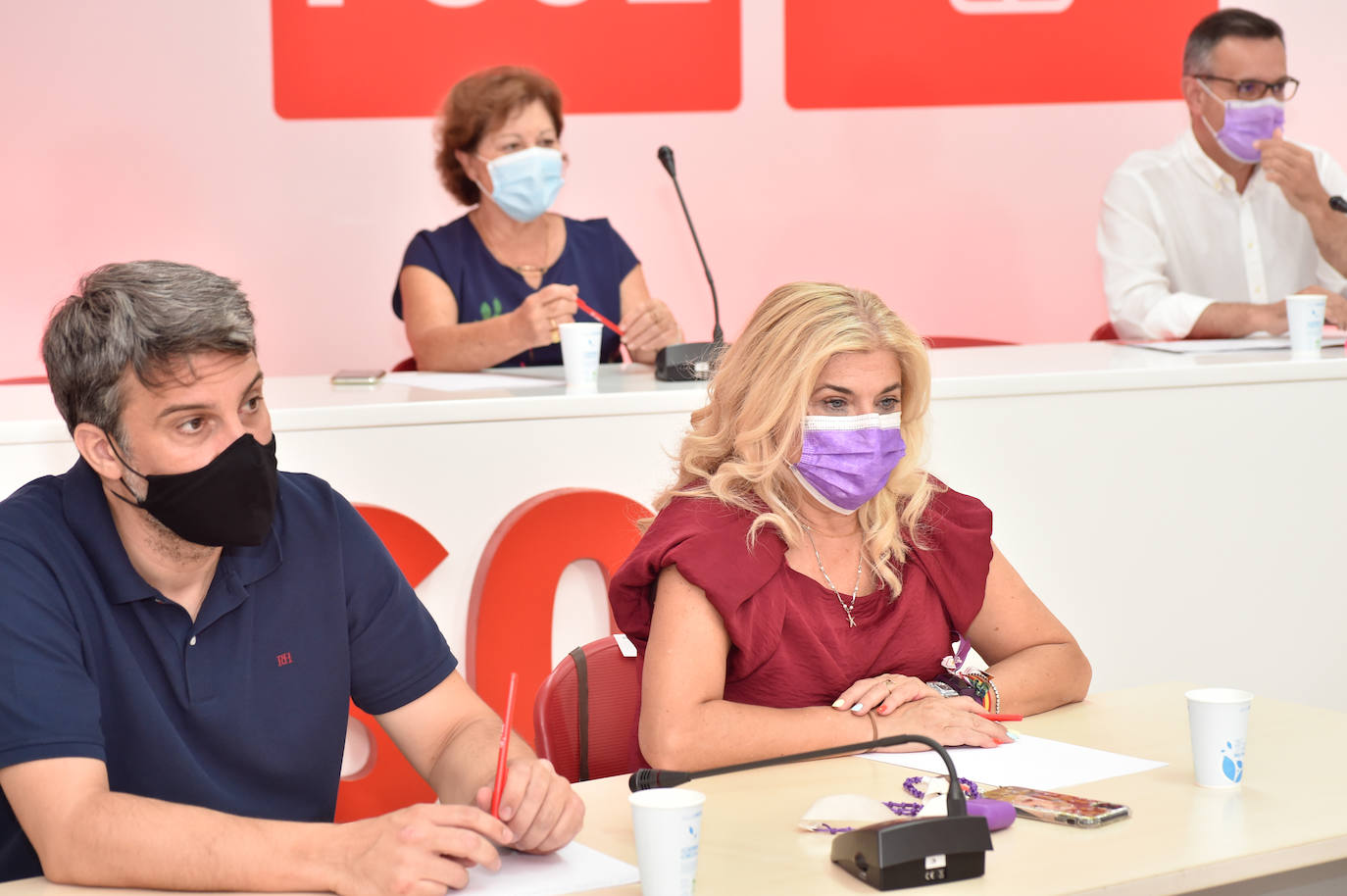 Fotos: Comité Regional del PSOE