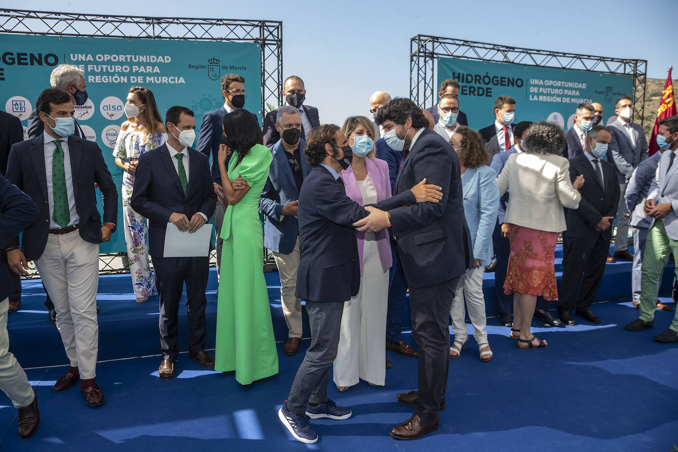 Fotos: Empresas e instituciones se alían para que Escombreras sea líder en hidrógeno verde