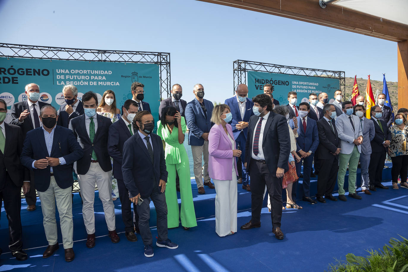 Fotos: Empresas e instituciones se alían para que Escombreras sea líder en hidrógeno verde