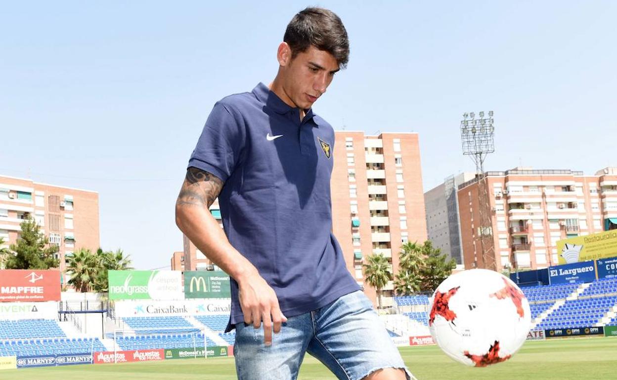 Rafa Páez durante su etapa en el UCAM, en una imagen de archivo.