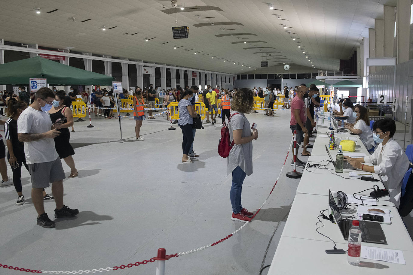 Fotos: Vacuna contra la Covid-19 en Torre Pacheco