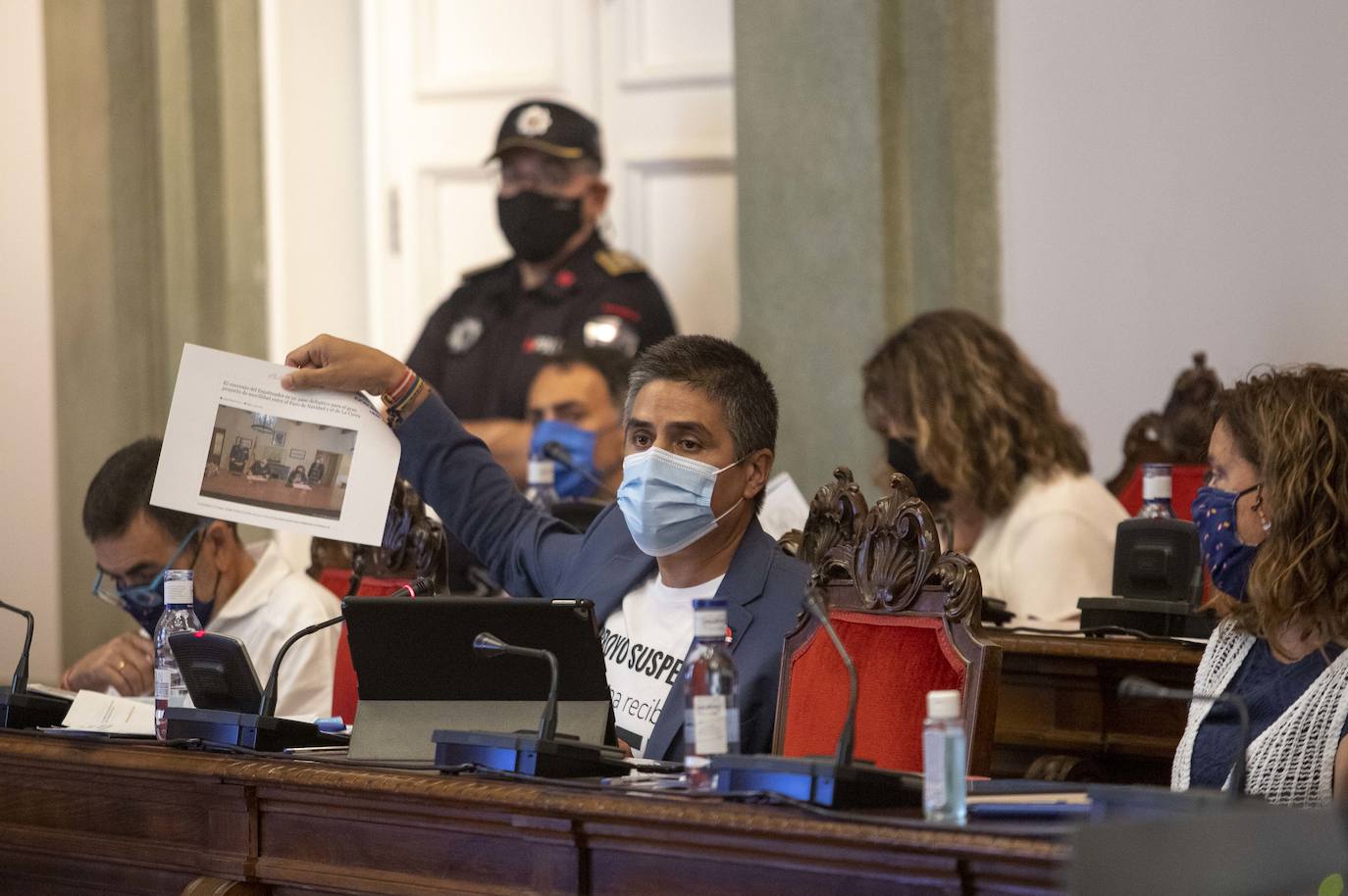 Fotos: El Pleno de Cartagena exige a Vélez un debate inmediato y abierto sobre la ubicación del Centro de Extranjeros