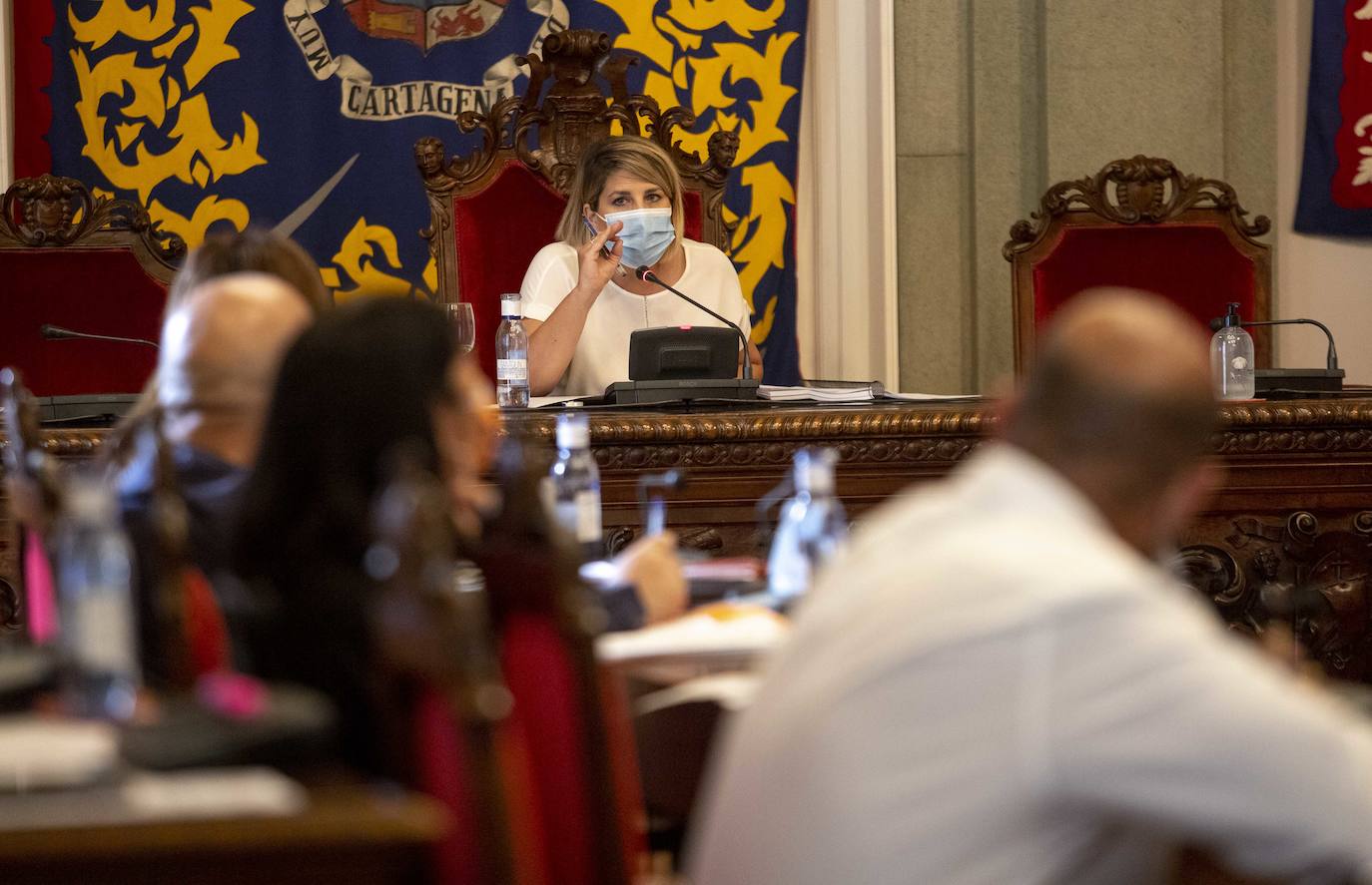 Fotos: El Pleno de Cartagena exige a Vélez un debate inmediato y abierto sobre la ubicación del Centro de Extranjeros