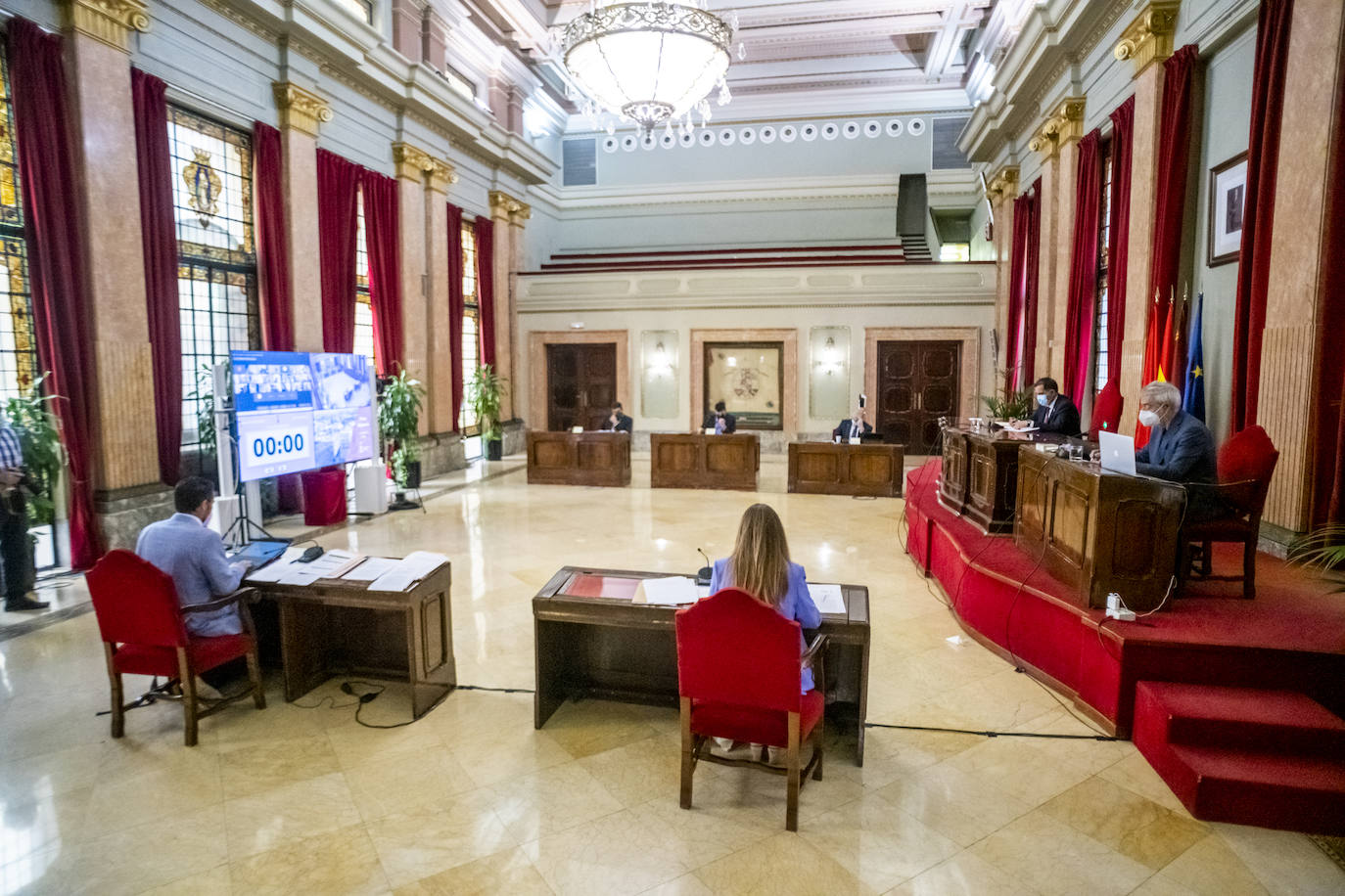 Fotos: El Pleno de Murcia pide mantener el servicio de Cercanías con la abstención del PSOE