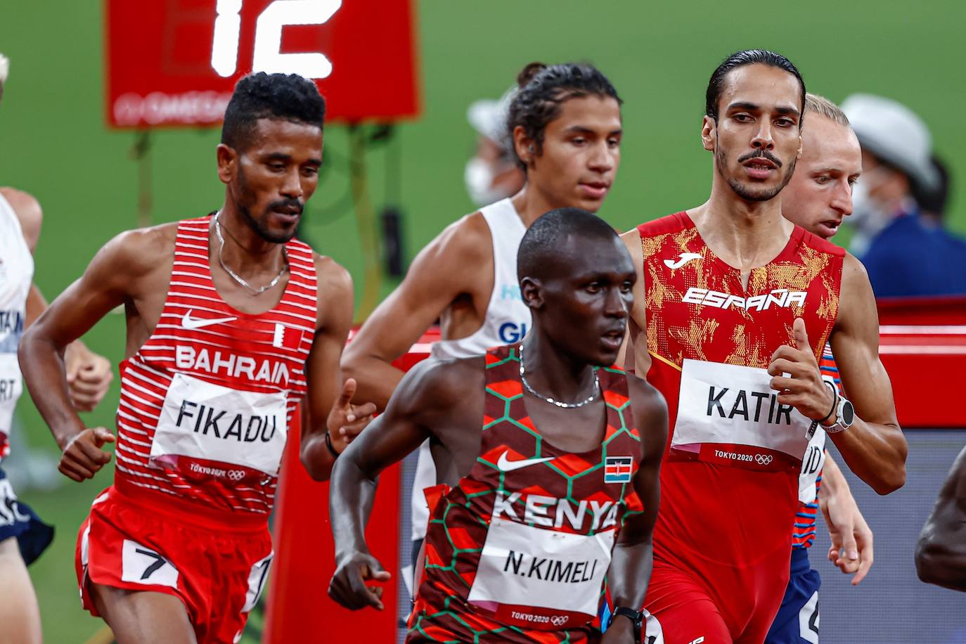 Fotos: Mohamed Katir queda octavo en la final de 5.000 metros de los Juegos Olímpicos