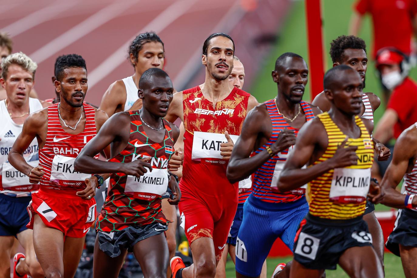 Fotos: Mohamed Katir queda octavo en la final de 5.000 metros de los Juegos Olímpicos