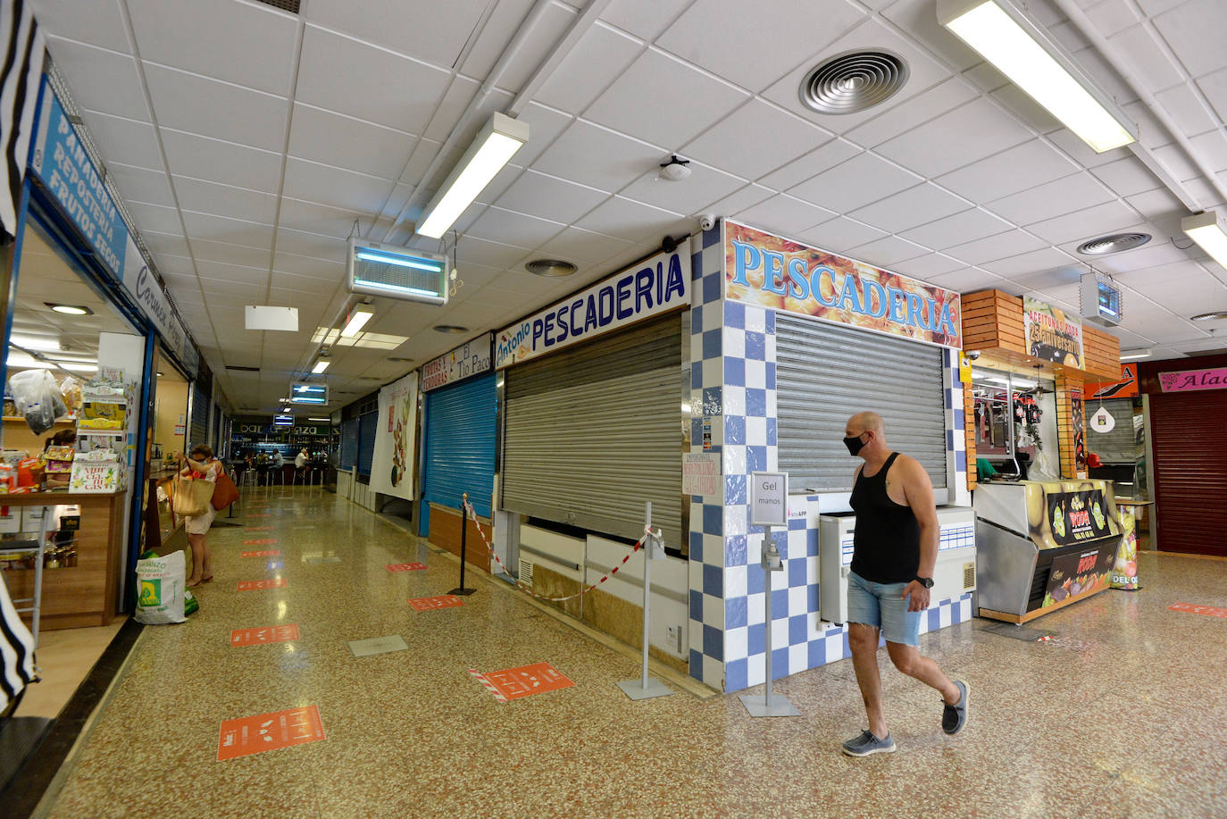 Fotos: Obras en los mercados de Murcia