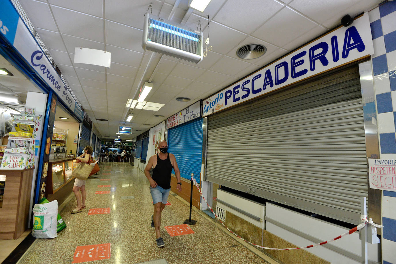 Fotos: Obras en los mercados de Murcia