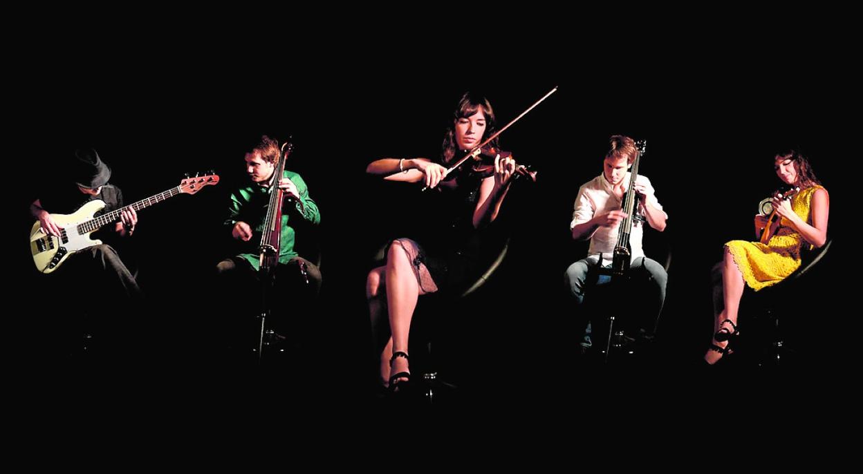 Componentes de la formación navarra Suakai, que actuará en Aledo el próximo lunes 16 de agosto. 