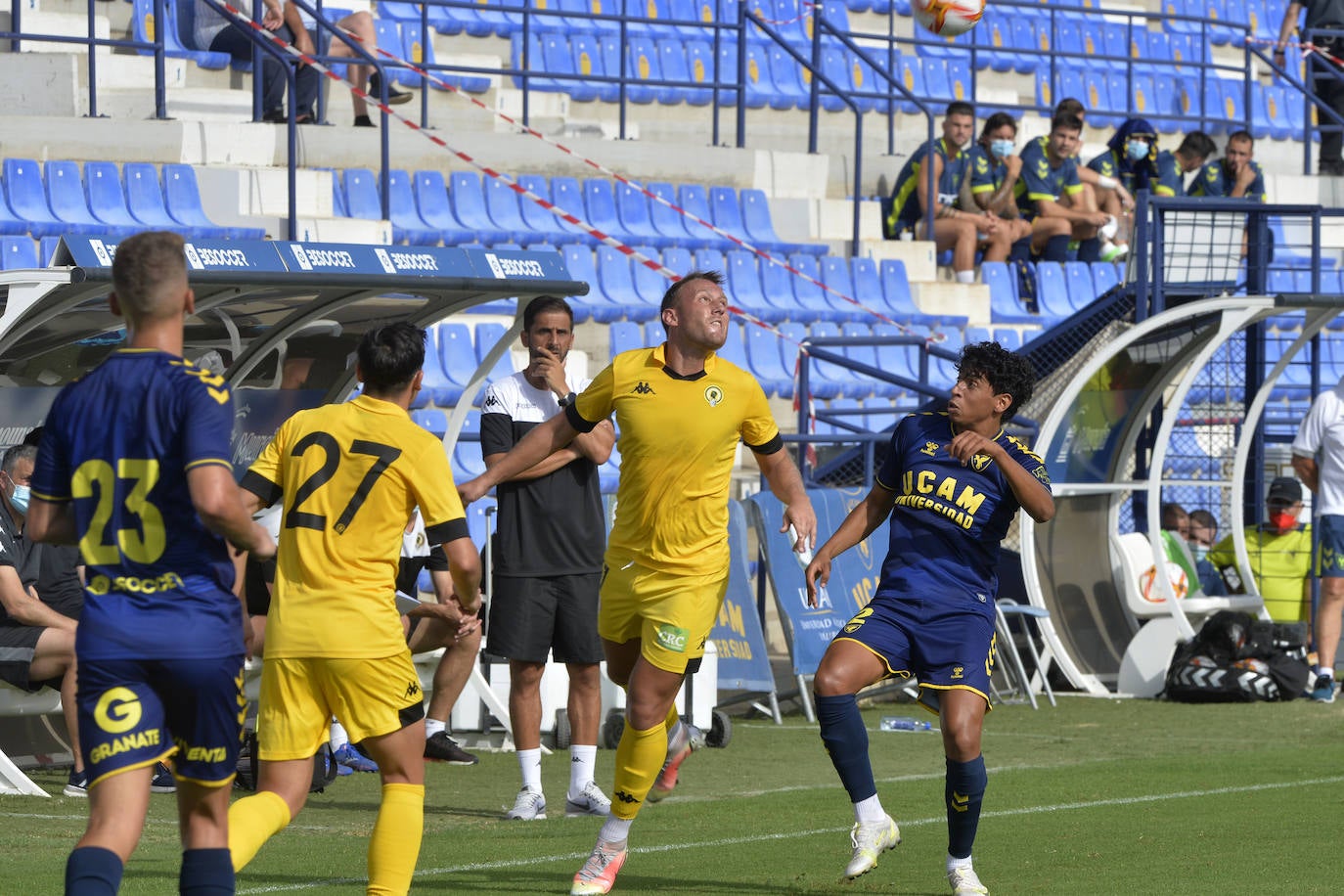 Fotos: El empate del UCAM CF ante el Hércules, en imágenes