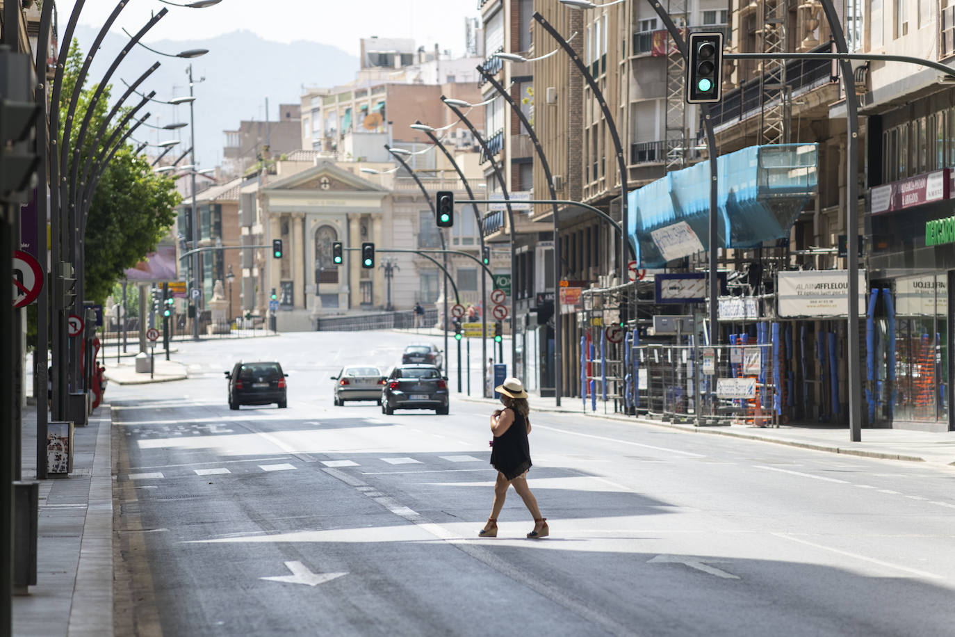 Fotos: La primera ola de calor del verano deja temperaturas récord en Murcia