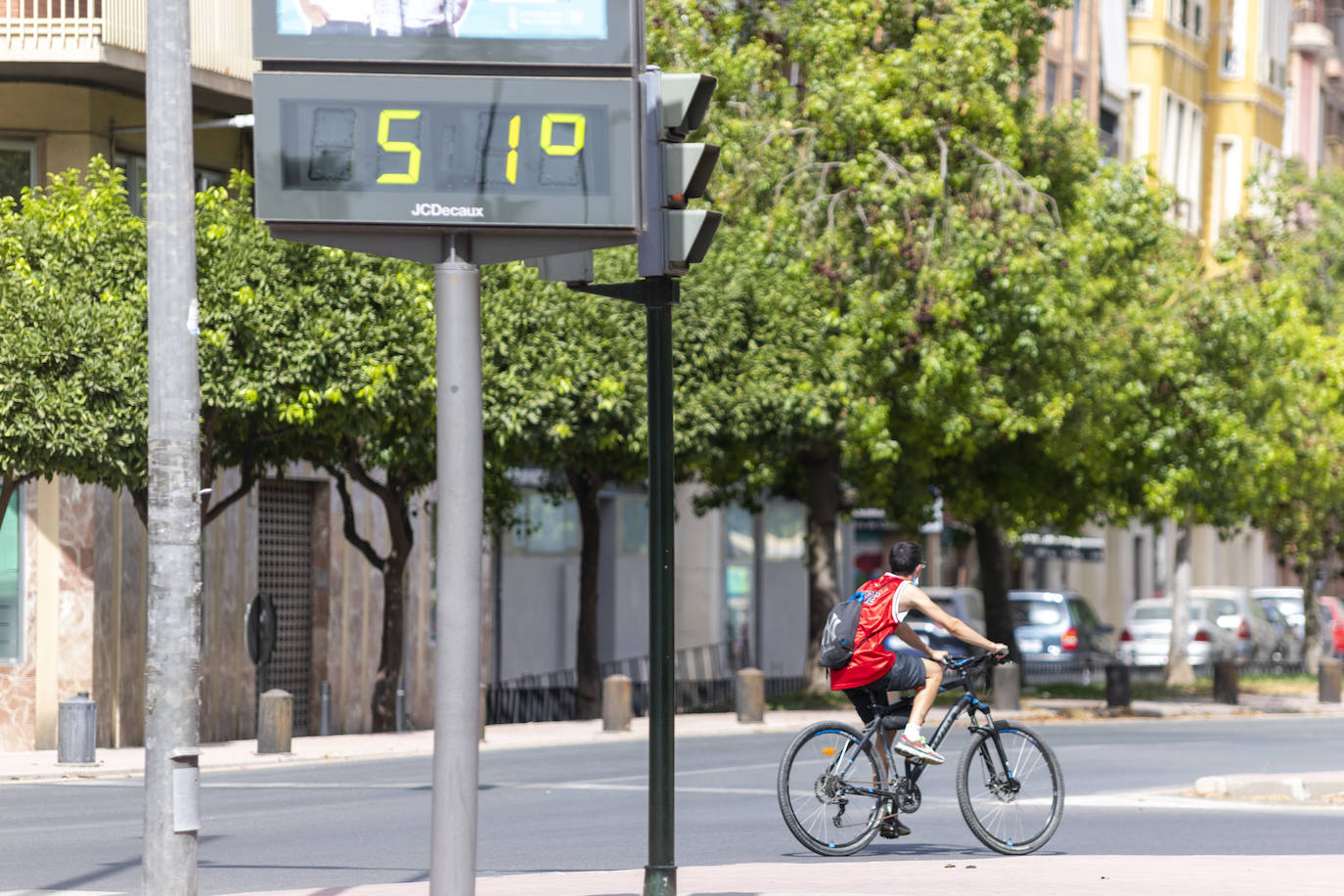 Fotos: La primera ola de calor del verano deja temperaturas récord en Murcia