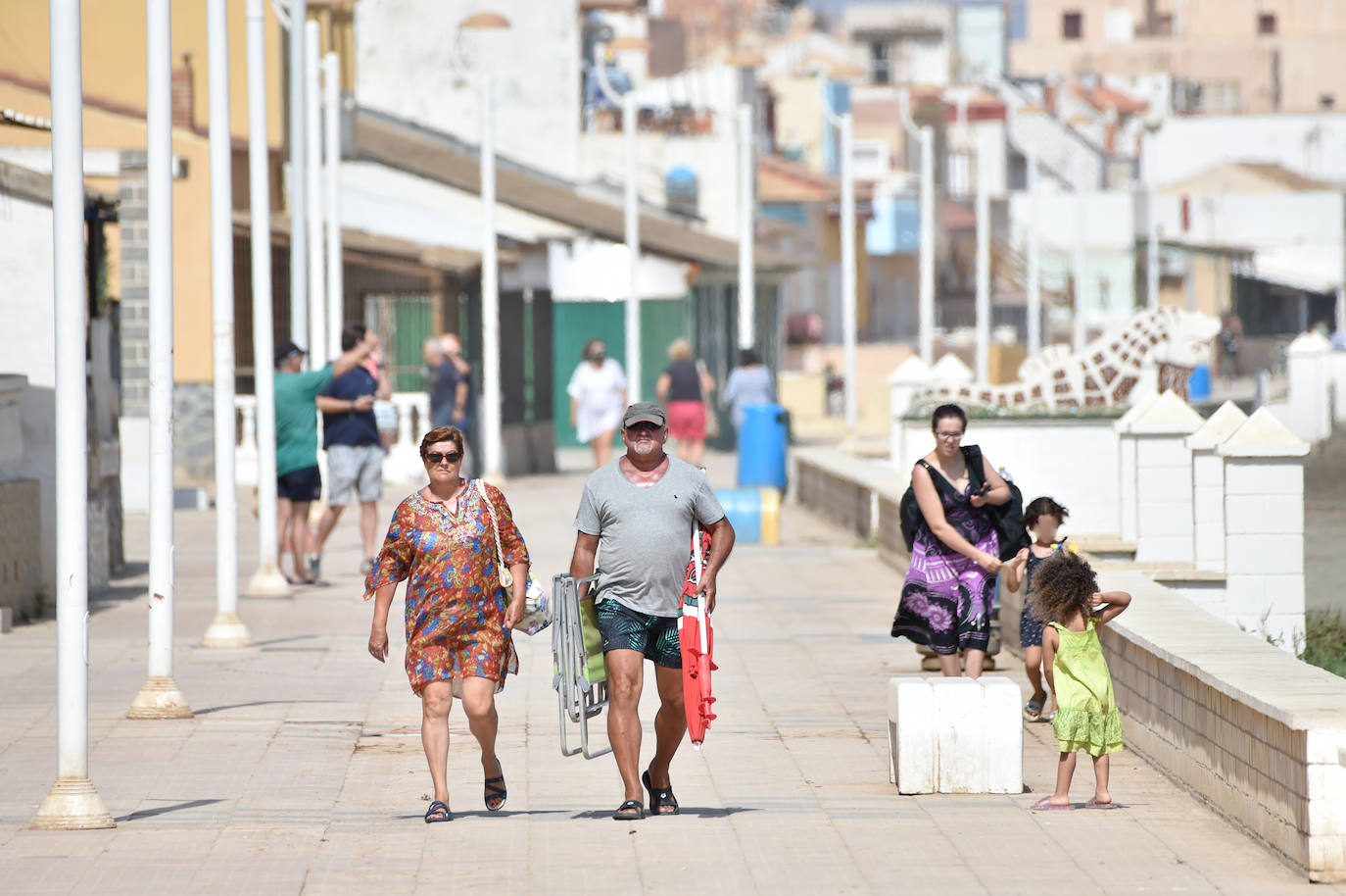 Fotos: Vecinos y turistas, «de luto» por la crisis del Mar Menor