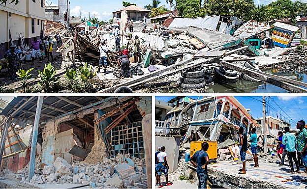 Imágenes del terremoto en Haití.