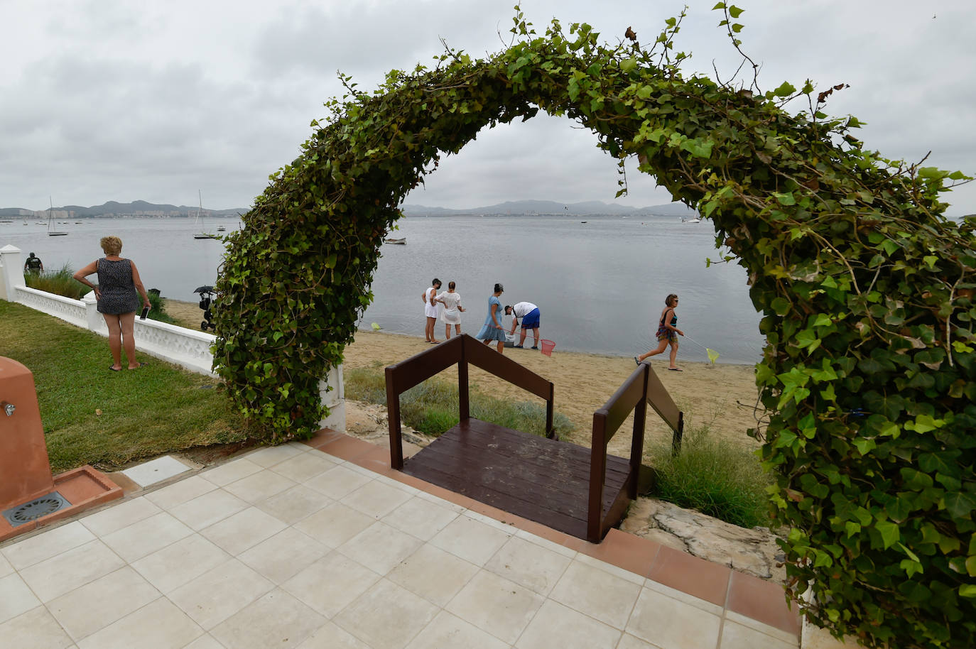 Fotos: Nuevo cierre de playas al cumplirse una semana con peces muertos en el Mar Menor