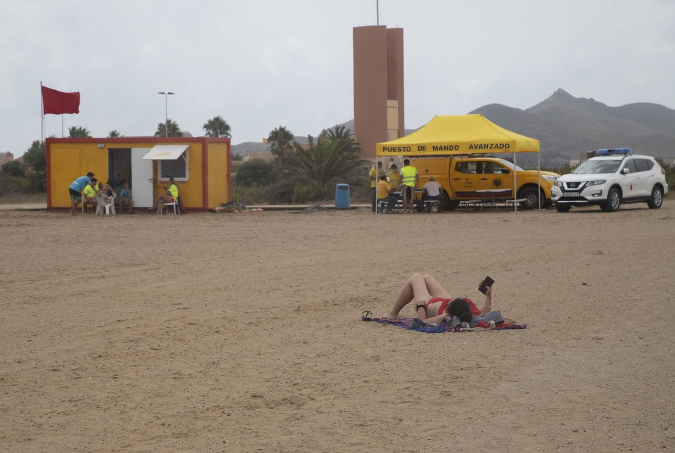 Fotos: La semana empieza con más peces muertos en el Mar Menor, hoy en la zona norte de La Manga
