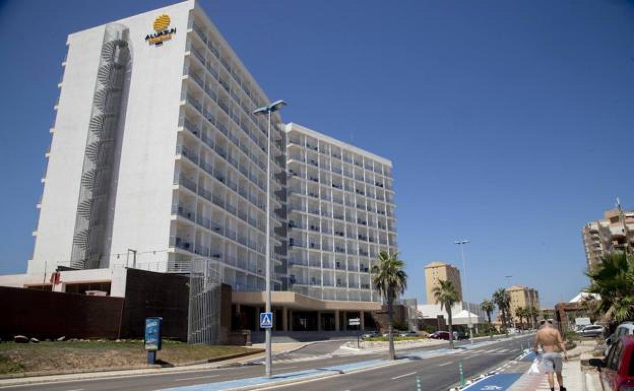 Hotel Doblemar, en La Manga. 