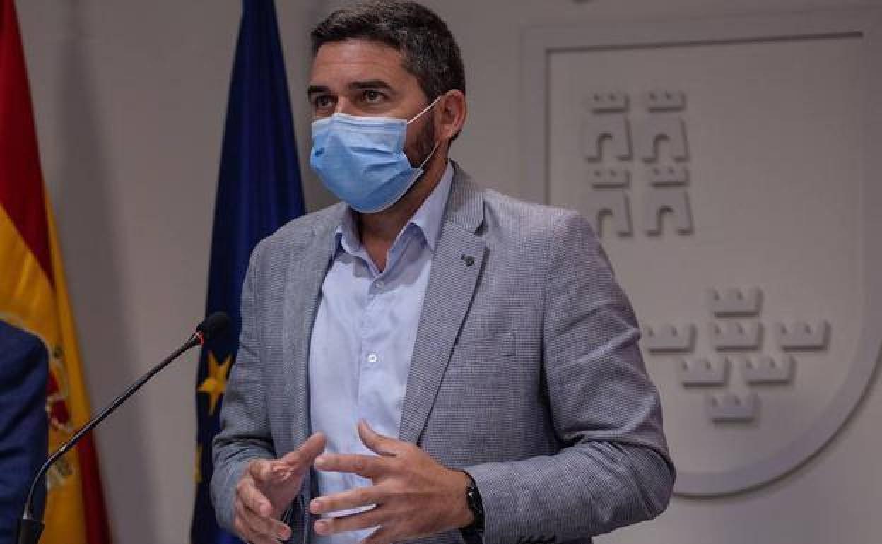 Antonio Luengo, en rueda de prensa, en una foto de archivo. 