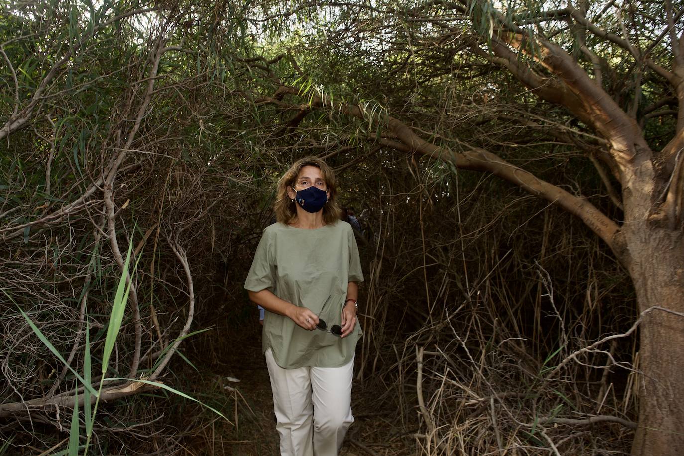 Fotos: La ministra Teresa Ribera visita el Mar Menor