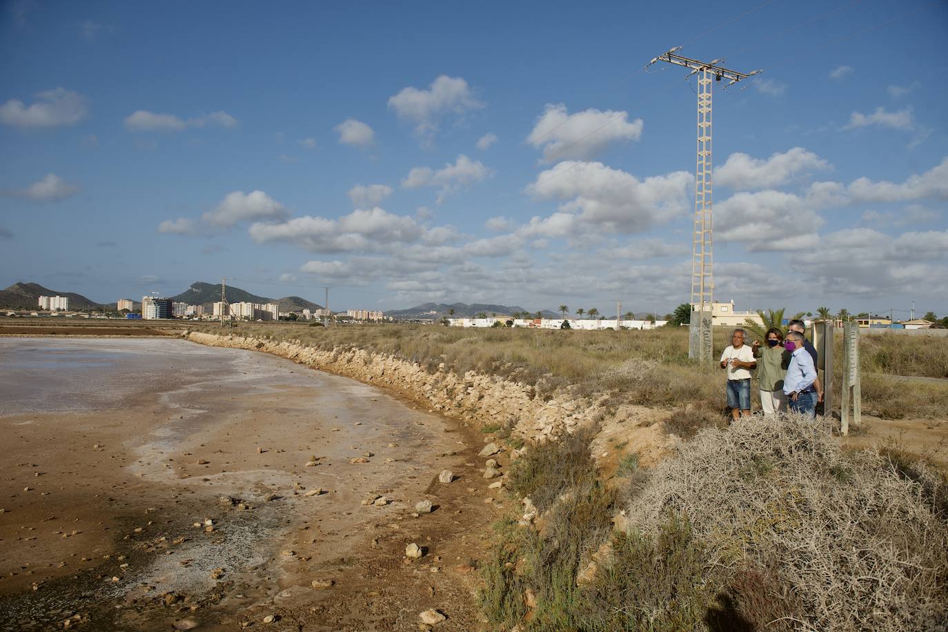 Fotos: La ministra Teresa Ribera visita el Mar Menor