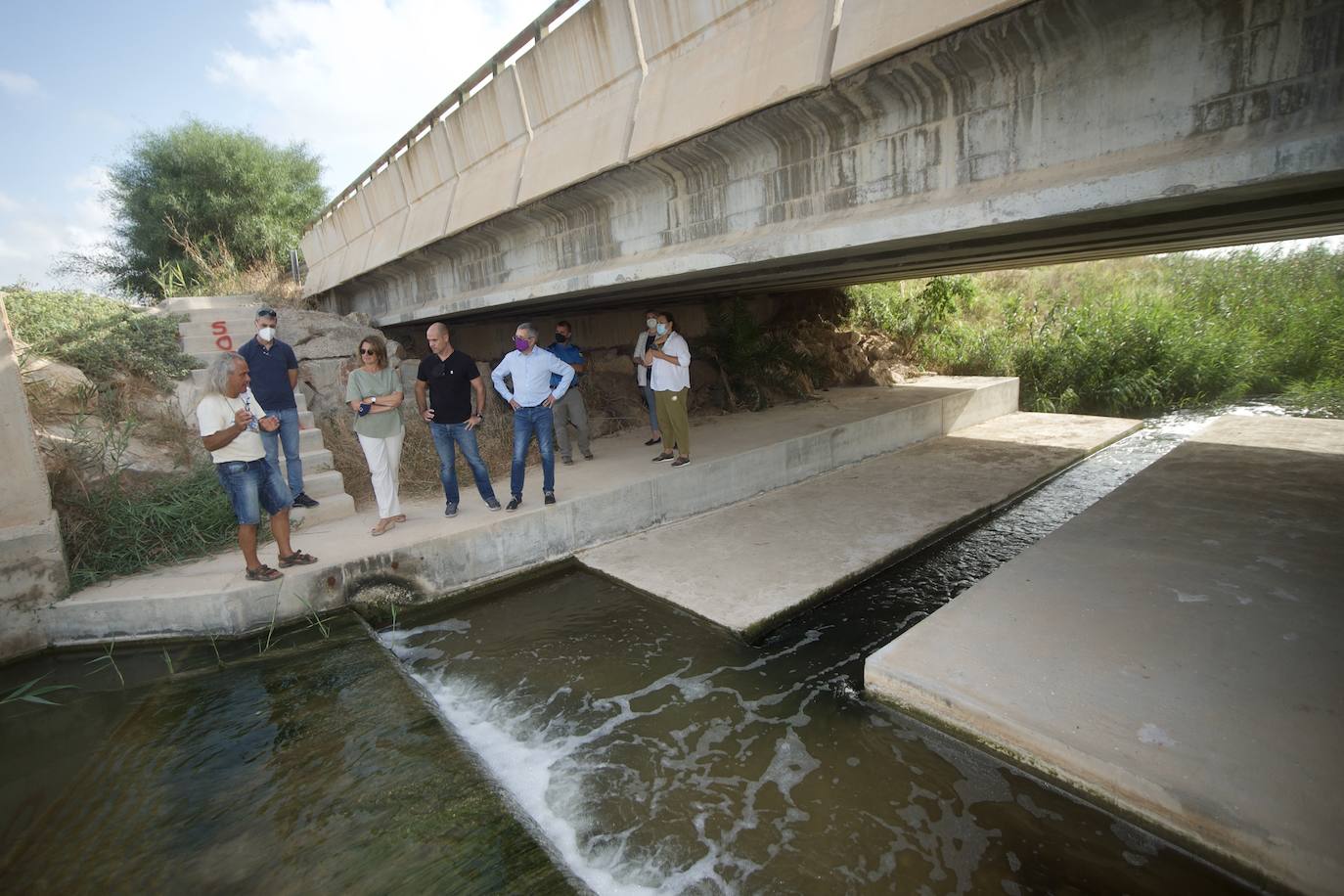 Fotos: La ministra Teresa Ribera visita el Mar Menor