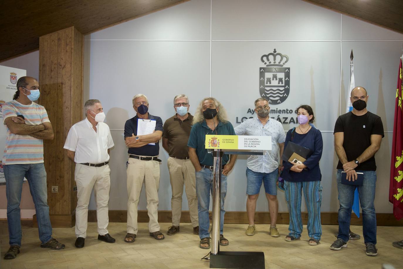 Fotos: La ministra Teresa Ribera visita el Mar Menor