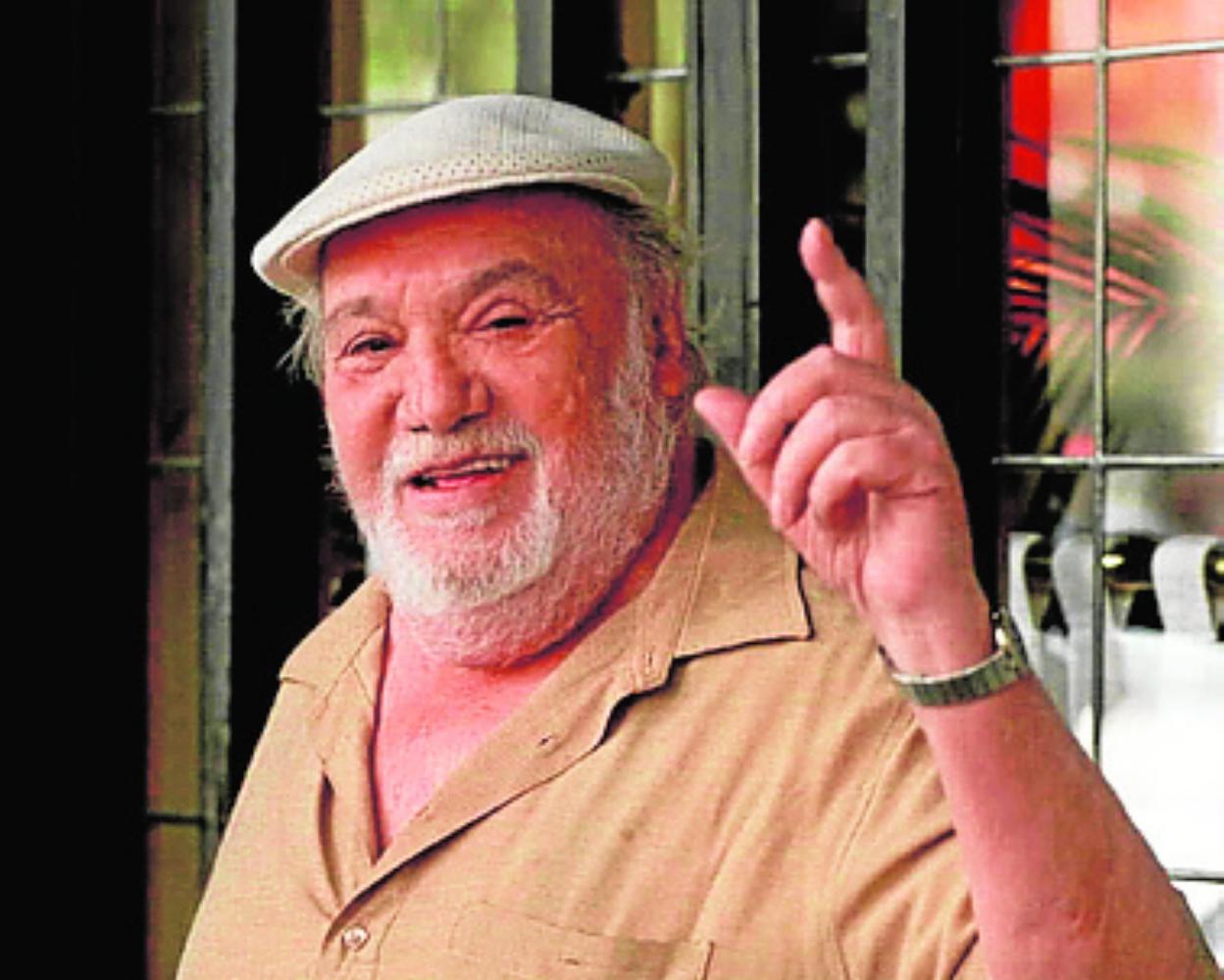 El actor Paco Rabal. 