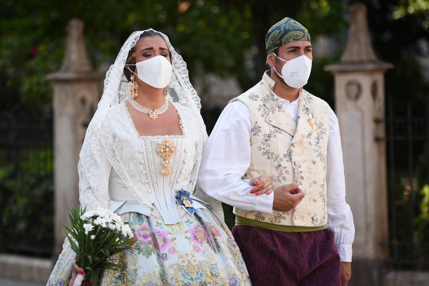 Fotos: Así han sido las atípicas Fallas de Valencia con mascarillas y abanicos